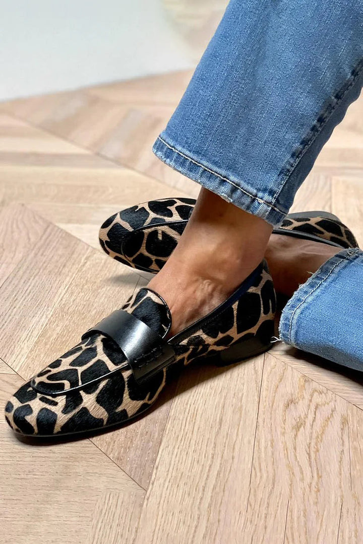 Esme | Animal Print Loafer