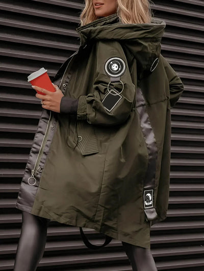 Alessa | Hooded Windbreaker