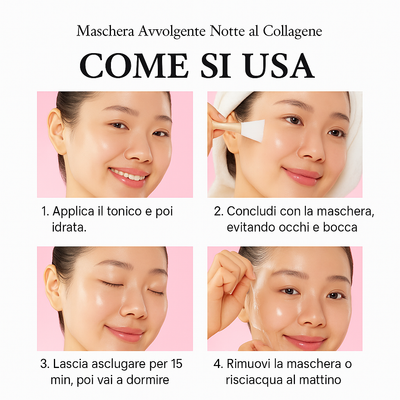 Maschera Notte Sigillante Al Collagene