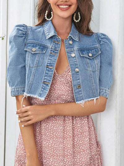 Ripped Denim Jacket