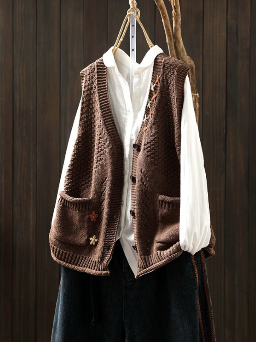Anne | Vested Cardigan