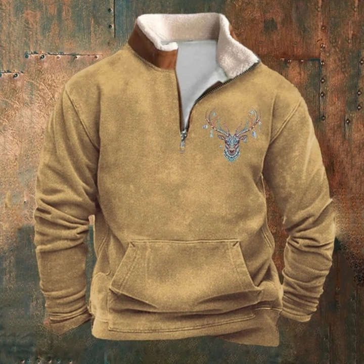 ADAM™|QUARTER ZIP SWEATER