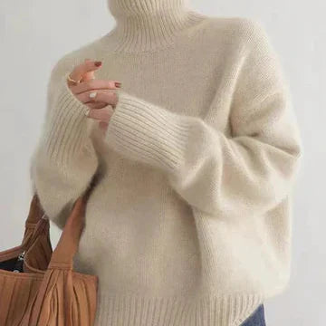 Amaya | Luxe Cashmere Turtleneck Sweater