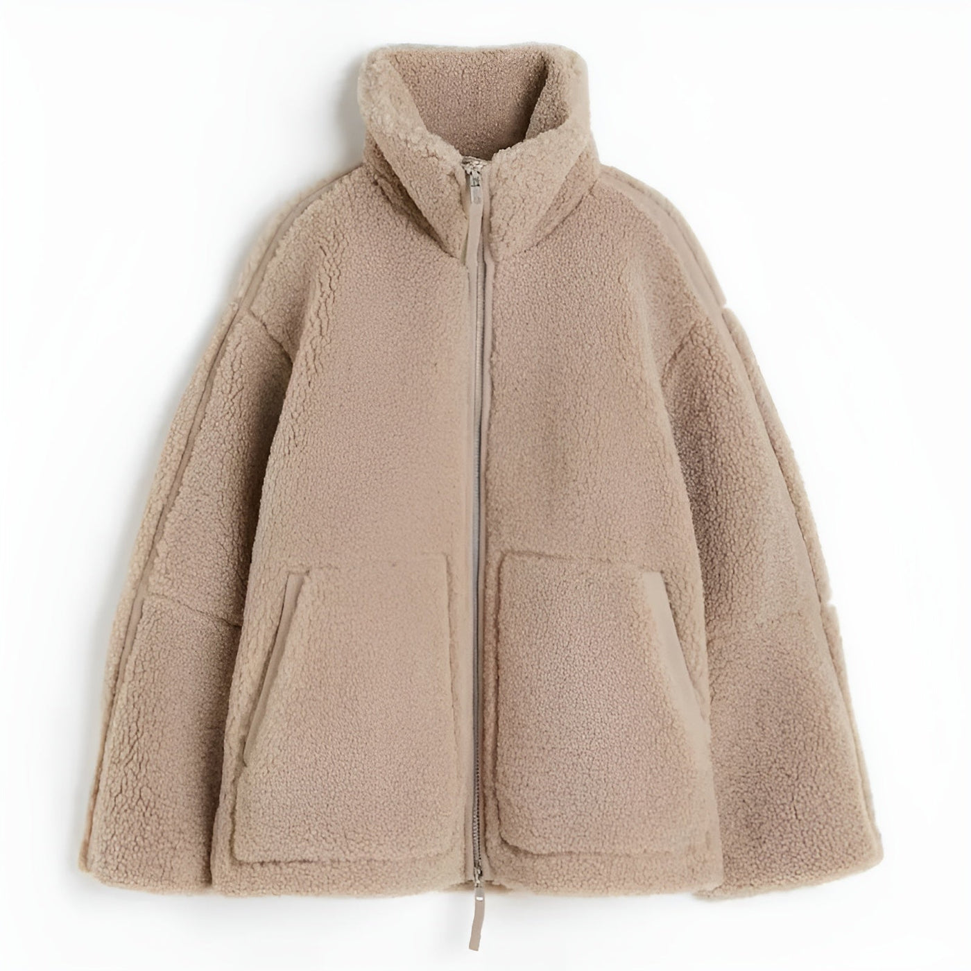 Keira – Soft teddy coat