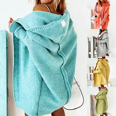 VALENTINA ROSSI LOOSE KNIT CARDIGAN