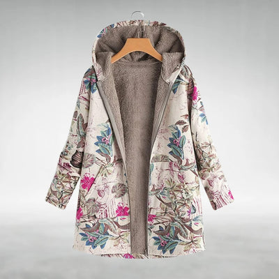 Mira™ - Stylish Floral Fleece Jacket