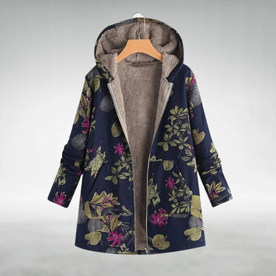 Mira™ - Stylish Floral Fleece Jacket