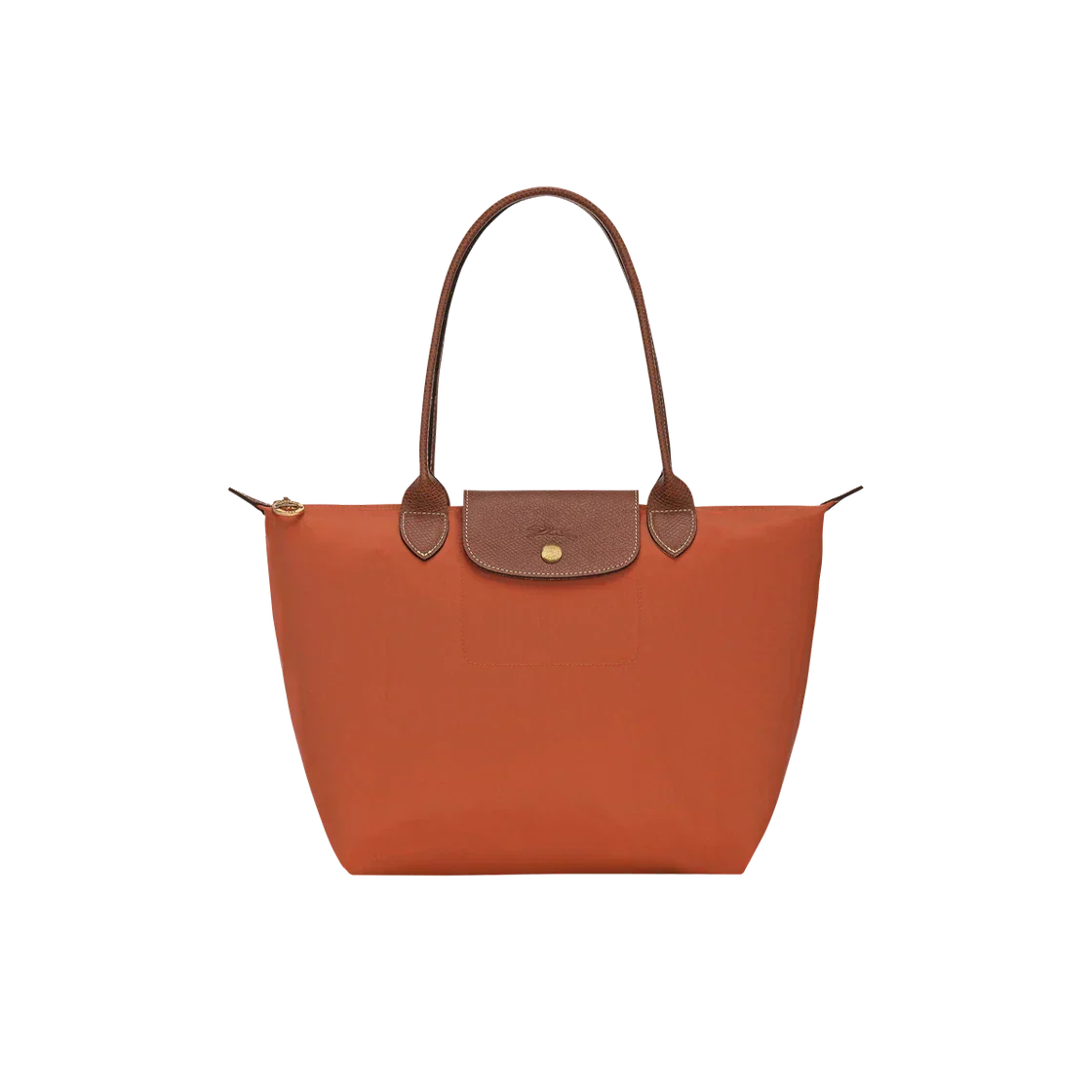 Longchamp - Large Le Pliage Tote, Brick