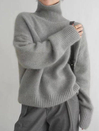 LOTTIE™ | CASHMERE TURTLENECK JUMPER