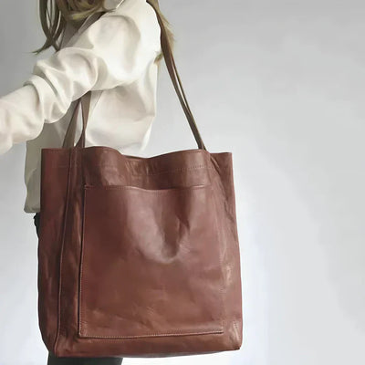 Ella™ - Classic Leather Tote