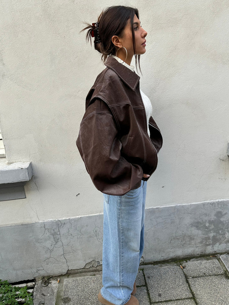 Orla™-Oversized Contrast Jacket